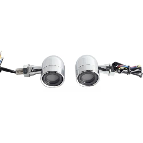 Clignotants moto LED universels pour rouler en sécurité la nuit