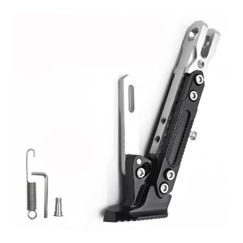 Support de moto avec béquille réglable en métal pour un stationnement stable