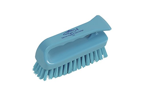Hillbrush Hygiène St8b Professional Stiff 152u00a0mm Grippe Scrub, Bleu