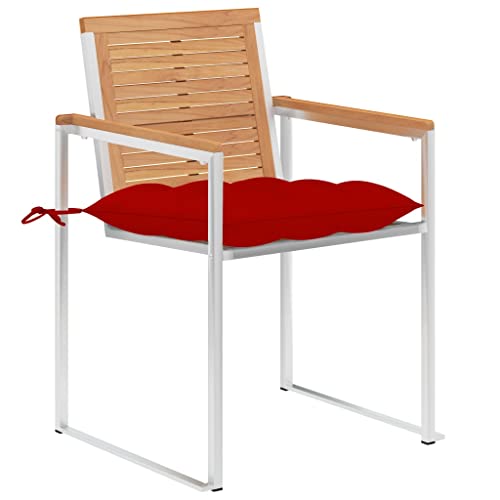Chaises de jardin avec coussins confortables pour soulager le dos en extérieur