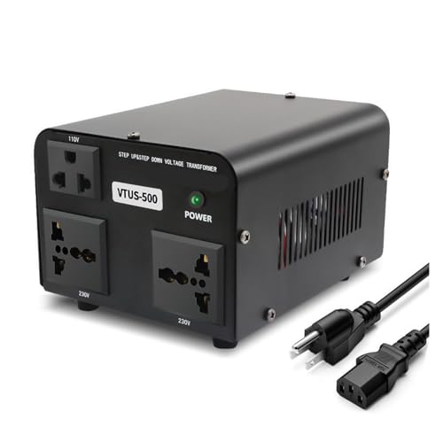 Transformateur de puissance 500W élévateur et abaisseur 220V vers 110V