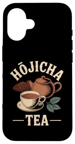 HOJICHA TEA �ق����� ���΂������{�� �}�{ ���t �J�t�F �a�� �����b�N�X �X�}�z�P�[�X iPhone 16 �p