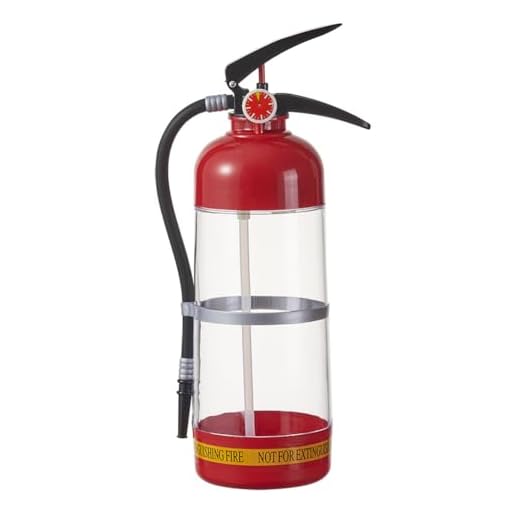 Extincteur à bière créatif de 3 litres - Machine à bière - Extincteurs à pression manuelle - Convient pour la bière, le vin, les cocktails