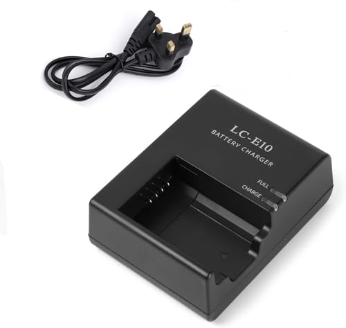 شاحن بطارية LP-E10 LC-E10 لكانون، متوافق مع كانون EOS Rebel T3 T5 T6 T7 T100 Kiss X50 X70 X80 X90 1100D 1200D 1300D 1500D 4000D 4000D