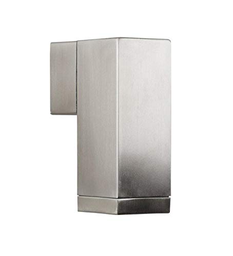 Image of ELIANTE Metal Outdoor Wall Light Silver for Living Room, Bedroom, Dining Room, Kitchen | 2 Years Warranty | Inbuilt LED