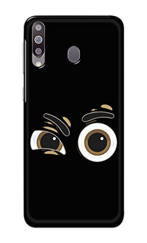 Image of PRINTFIDAA Funky Expression of Cartoon Eyes Printed Designer Hard Back Case Cover for Samsung Galaxy M30 / Samsung A40s, SM-M305F / DS -(SF) MVN1004