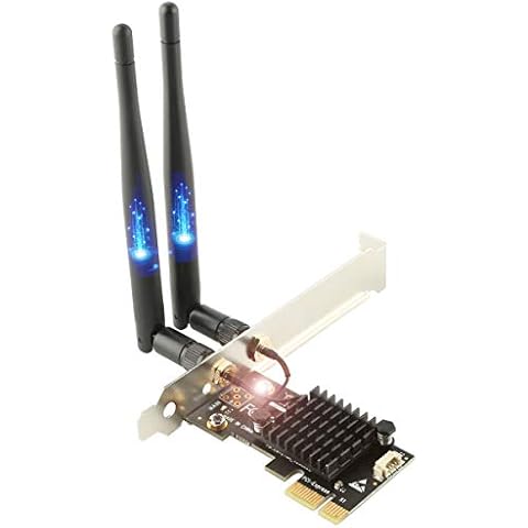 Ubit AC1200 PCIe WiFi Card with BT 4.2 Cover