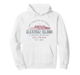 Vintage-Looking Alcatraz Island Pullover Hoodie