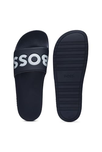 Boss Para Hombre. 50536835 Chanclas Aryeh Azul (42), Plano, Ninguno, Beachwear - 4