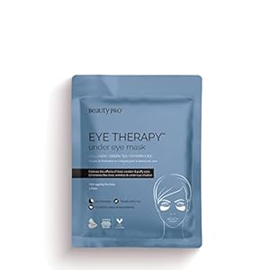 BEAUTYPRO EYE THERAPY Collagen Under Eye Masks with Green Tea Extract | 3 Applications | for Puffy Eyes | Under Eye Pads…