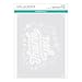 Spellbinders Floral Thank You Layered Stencil, Gray