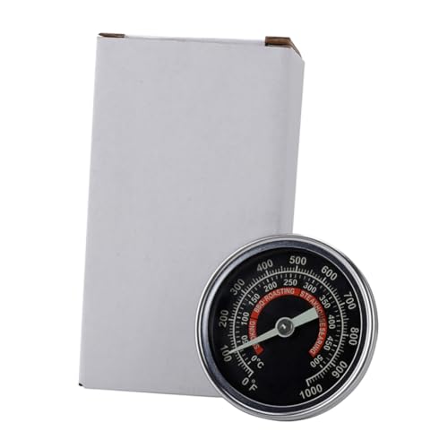 Unomor Bimetal Thermometer for Accurate Cooking Stainless Steel Oven Temperature Gauge Multifunction Baking Thermometer for Grills Smokers and Ovens Range