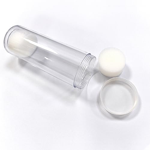 PATIKIL tubos para monedas 55mm, pack de 5 con caja miniatura 7