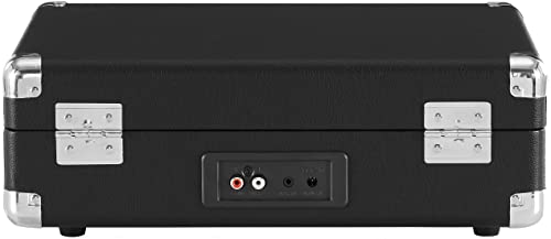 Image of Crosley CR8005DP-BK1 Cruiser Plus Record Player, Black