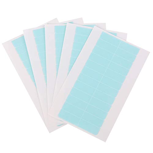 Hair Extension Tape Tabs 60 Pcs Double Sided Adhesive Human Hair Tape for Replacement 4 x 0.8cm