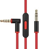 3.5mm to 3.5mm Replacement Solo 3 Audio Cable Cord Wire with in-line Microphone and Remote Control...