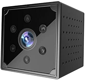 Spy Camera 1080P HD Wireless WiFi Hidden Camera Micro Mini Spy Cam with Live Feed App Long Battery Life Smallest Security Cameras Portable Nanny Cam Baby Monitor with Night Vision Motion Detection