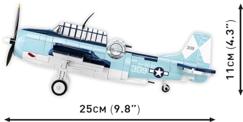 COBI Grumman TBF Avenger, Blue - Image 4