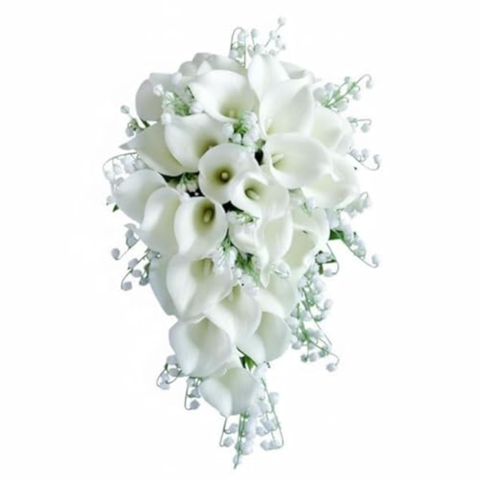 Lifelike Appearance Artificial Calla Lily Arrangement