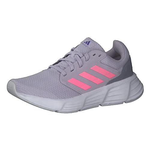 Tênis Adidas Feminino Galaxy 6 Silver Dawn/beam Pink/silver Viole...