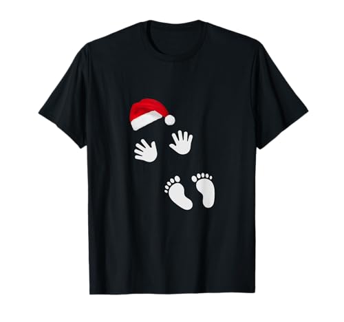 Pregnancy Christmas Bump Tee Maglietta