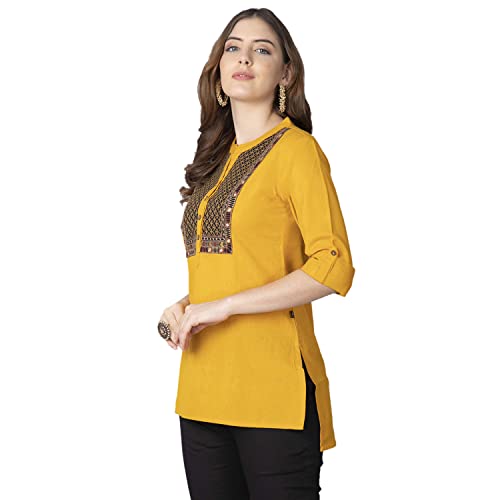 Image of Pistaa's Women's Cotton Straight Fit Straight Kurta