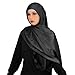 RONGXG Malaysia Women Hijab Scarf Islamic Muslim Head Scarf Instant Large Head Wrap Scarf Fashion Turban Hijab
