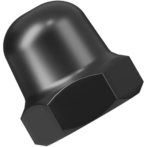 M5 Black Zinc Flake Cap Nuts Pack Cover
