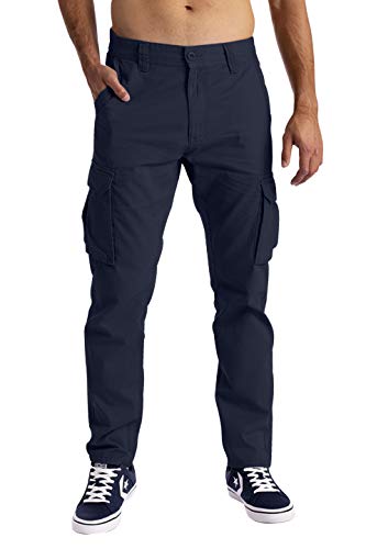 Herren Cargo Hose 6 Taschen 100{bb3d1a71fa7712974eb004c8950bdd58eacfc3ef2d0f895dfa4052c9f571962e} Baumwolle Freizeithose Loose Fit Arbeitshose (34W / 32L, Navy) Herren Cargo Hose 6 Taschen 100{bb3d1a71fa7712974eb004c8950bdd58eacfc3ef2d0f895dfa4052c9f571962e} Baumwolle Freizeithose Loose Fit Arbeitshose (34W / 32L, Navy)