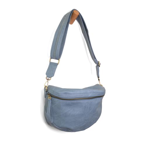 Joy Susan Women's Fashion Purse Laura Contrast Strap Sling Belt Bag4