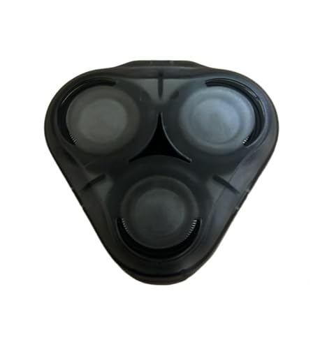 􂢉\ȃVF[o[wbh SH50APhilips S5000 S5370 S5571 S5420 S5140 S5078 S5077 S5050 S5082 S5380 S5400ɑΉAJ~\ANZT[(Silver 1pcs)