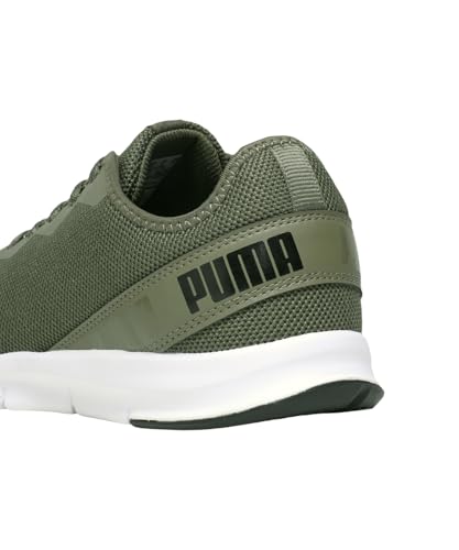 Image of PUMA | Hustle V2 Men's Shoes | Burnt Olive-Black | 7UK
