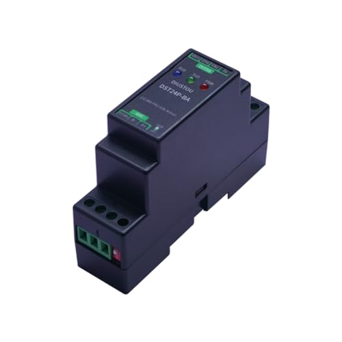 Convertisseur RS232 vers RS485 Rail DIN avec isolation et transfert bidirectionnel 2 Mbps 5V