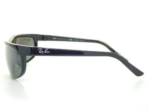 New Ray Ban Polarized Predator 2 RB2027 601/W1 Black/Gray Polarized 62mm Sunglasses4