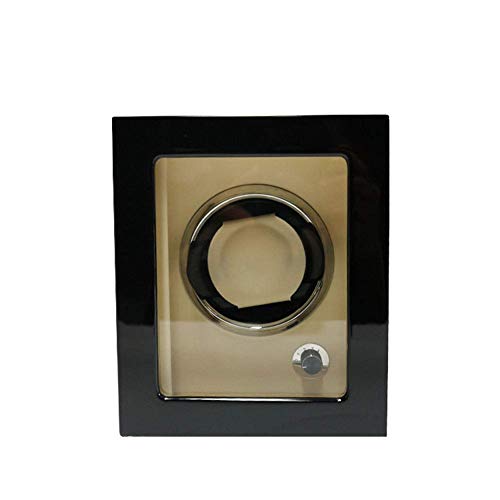 Remontoir montre automatique luxe en cuir PU coffret rangement avec 5 modes rotation