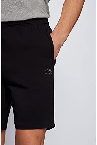 BOSS Heren Mix&Match Short CW Loungewear-shorts van stretchkatoen met geborduurd logo - Image 6