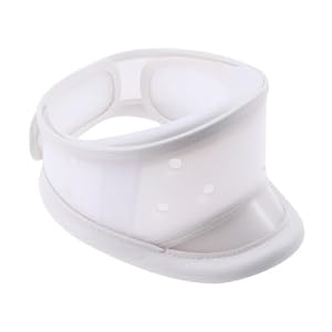 VALICLUD Verstellbare Halskrause Nackenstütze Weiß