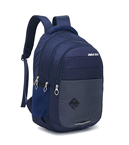 OMRON BAGS Medium 30L Casual Trendy Laptop Backpack For Men and Women (Blue Barfi) (B0BLHFF1XL) Amazon Price History, Amazon Price Tracker
