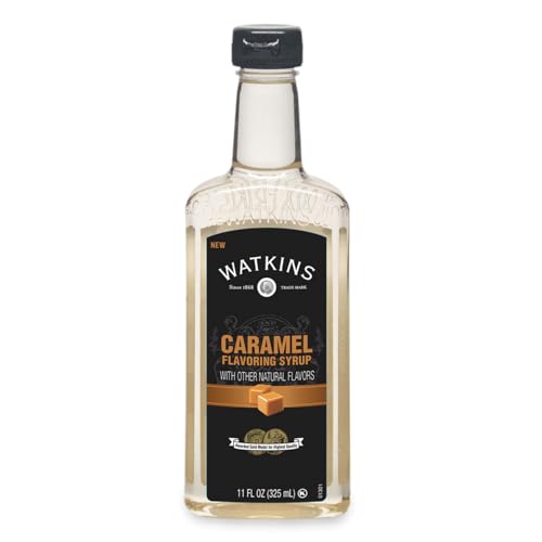 Watkins Caramel Coffee Syrup 11oz