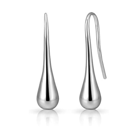 Philip Jones Silver Plated Teardrop Earrings Cover