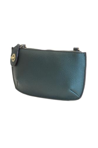 Image of Joy Susan Women's Fashion Purse Mini Crossbody Wristlet Clutch Hand Bag - Metallic Teal