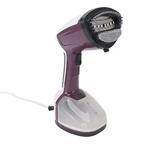 Ubersweet Clothes Steam Iron, Powerful Handheld Garment Wrinkles Remover EU Plug 220V High Power 25 Sec Fast Heat Up Efficient Portable for Home (Dark Purple)