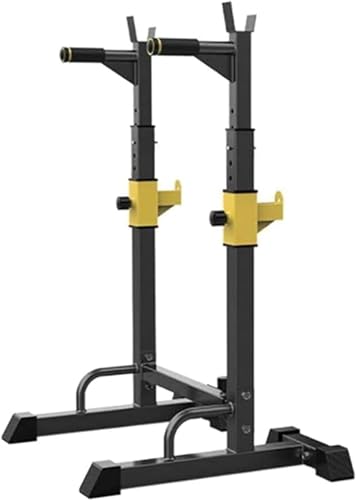 OTQEFTN Professional Squat Rack Strength Training Equipment Home Sports Barbell Squat Rack Stand Bench Presses Fitness Bench Press Equipment Home & Gym Dumbbe