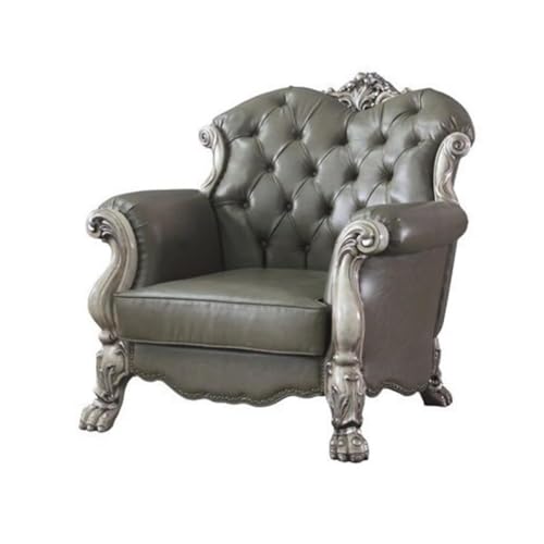 Sillón Plegable Blanco PU Con Cojín miniatura 5