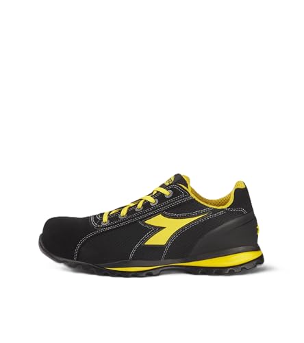 Utility Diadora Mixte Glove Text Low S1P HRO SRA Chaussures de Travail, Noir (Nero), 38 EU