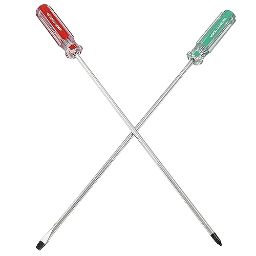 Opening Hood When Hood Primary Latch Release Cable is Inoperative - 2010-2017 Chevrolet Equinox & GMC Terrain 5 Hitefu 2PCS Long Screwdriver, 10 Inch Phillips and Slotted Screwdriver, Reliable Cross Head Flat Head Long Screwdriver Set for Professional Use(5mm Tip)