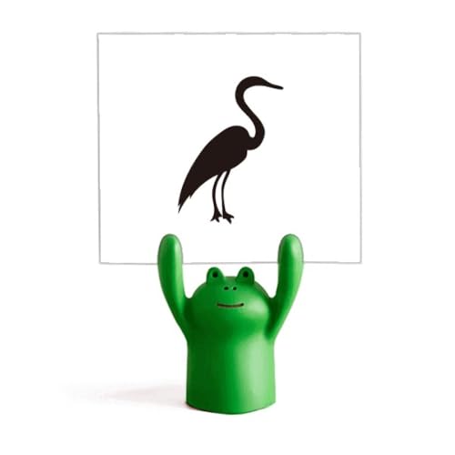 Porte-mémo grenouille mignonne à offrir pour une crémaillère