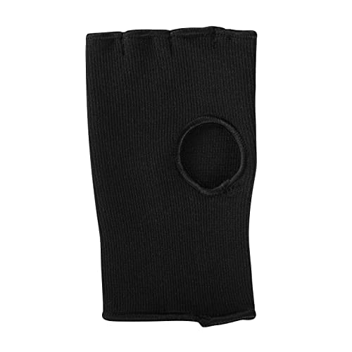 Adidas Inner Boxing Hand Wrap Gloves - Essential For Boxing, Kickboxing, Mma, Training & Fitness - For Women & Men - Black Gold, Small #TOP2