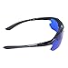 CHEOTIME Sport Sunglasses, Lightweight PC Visual Tracking Eyewear, Storage Bag Cloth Special Colored Lenses Golf Ball Finder Glasses for Running Golf Softball Bike