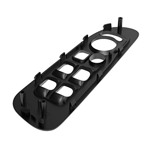 Basiker Window Switch Cover, Passenger Side Door Switch Panel Bezel Trim For 2002-2010 Dodge Ram 1500 2500 3500, Black #TOP2